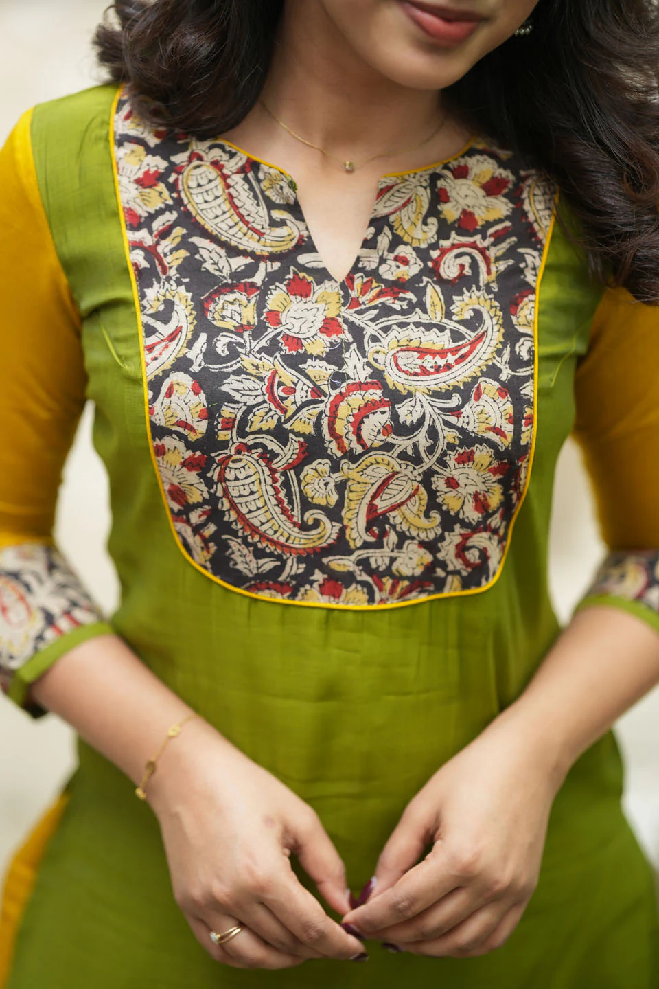 IMD - Samriddhi Green Kurti (Set of 2) - Image 6