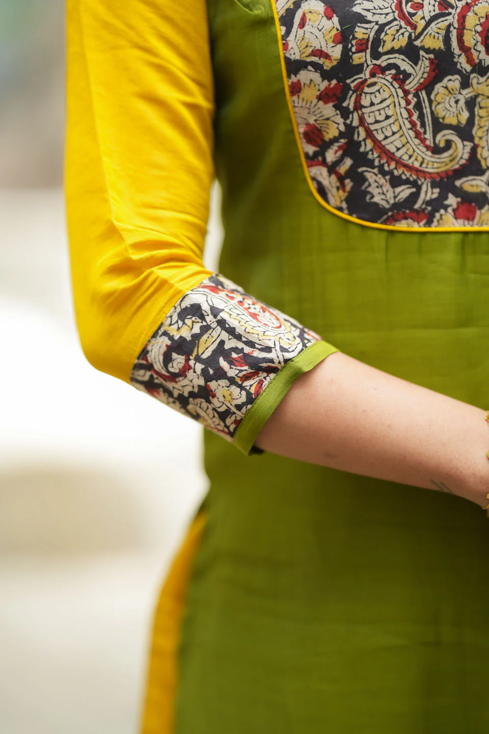 IMD - Samriddhi Green Kurti (Set of 2) - Image 7