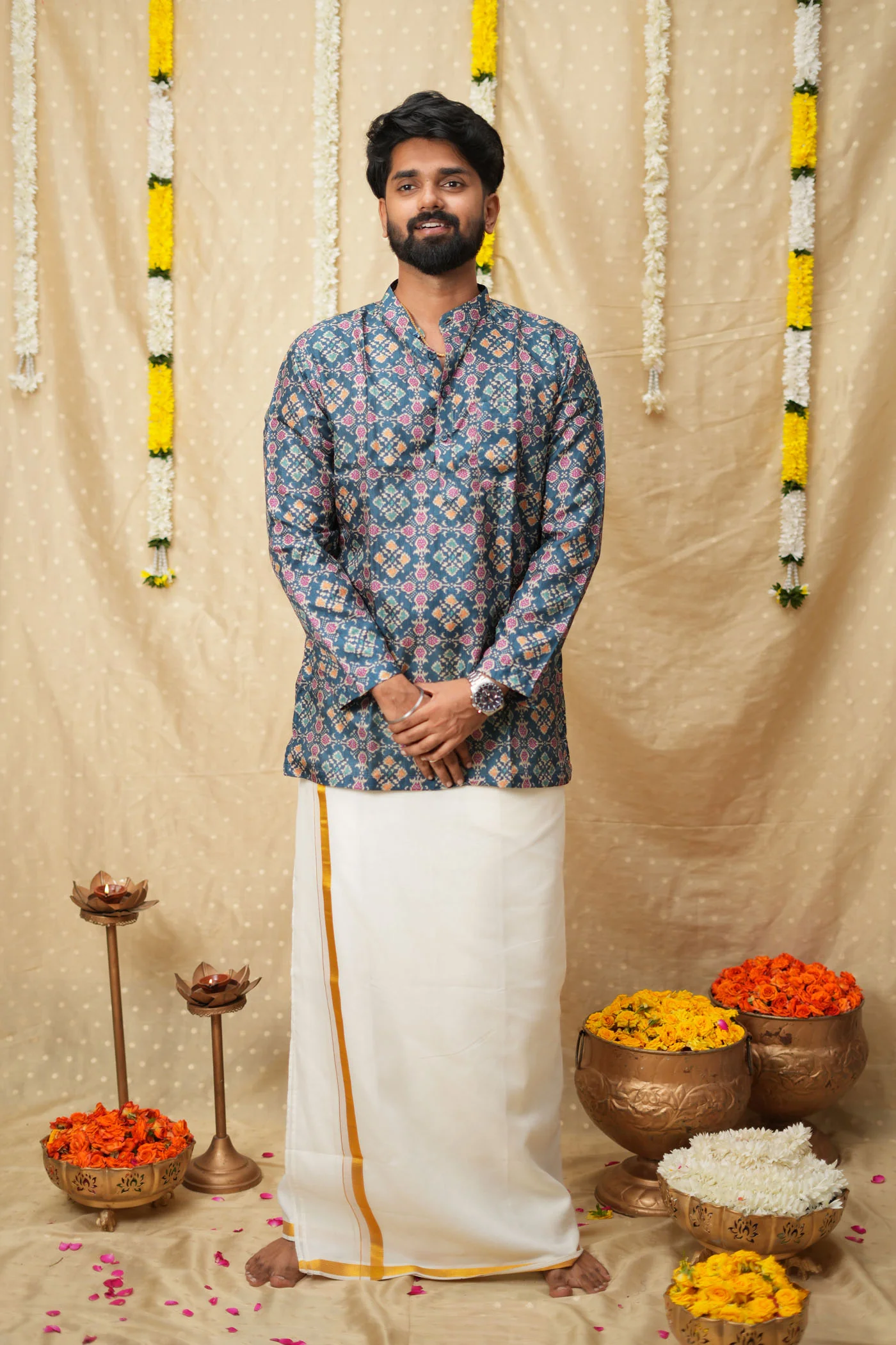 Irumporai Blue Shirt (EK)
