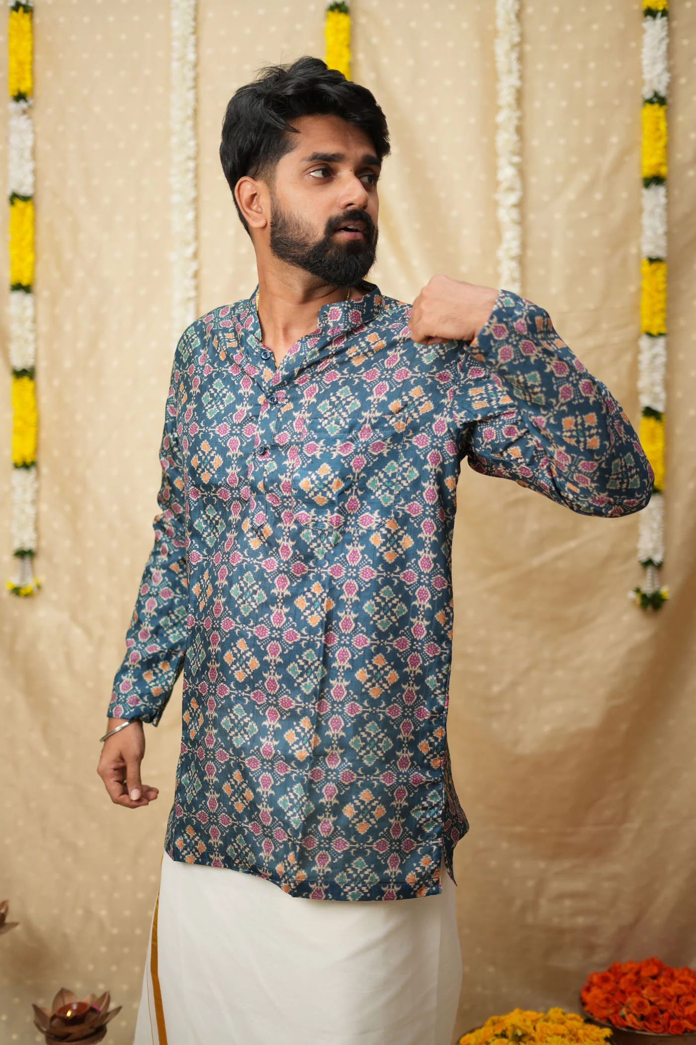 Irumporai Blue Shirt (EK) - Image 3