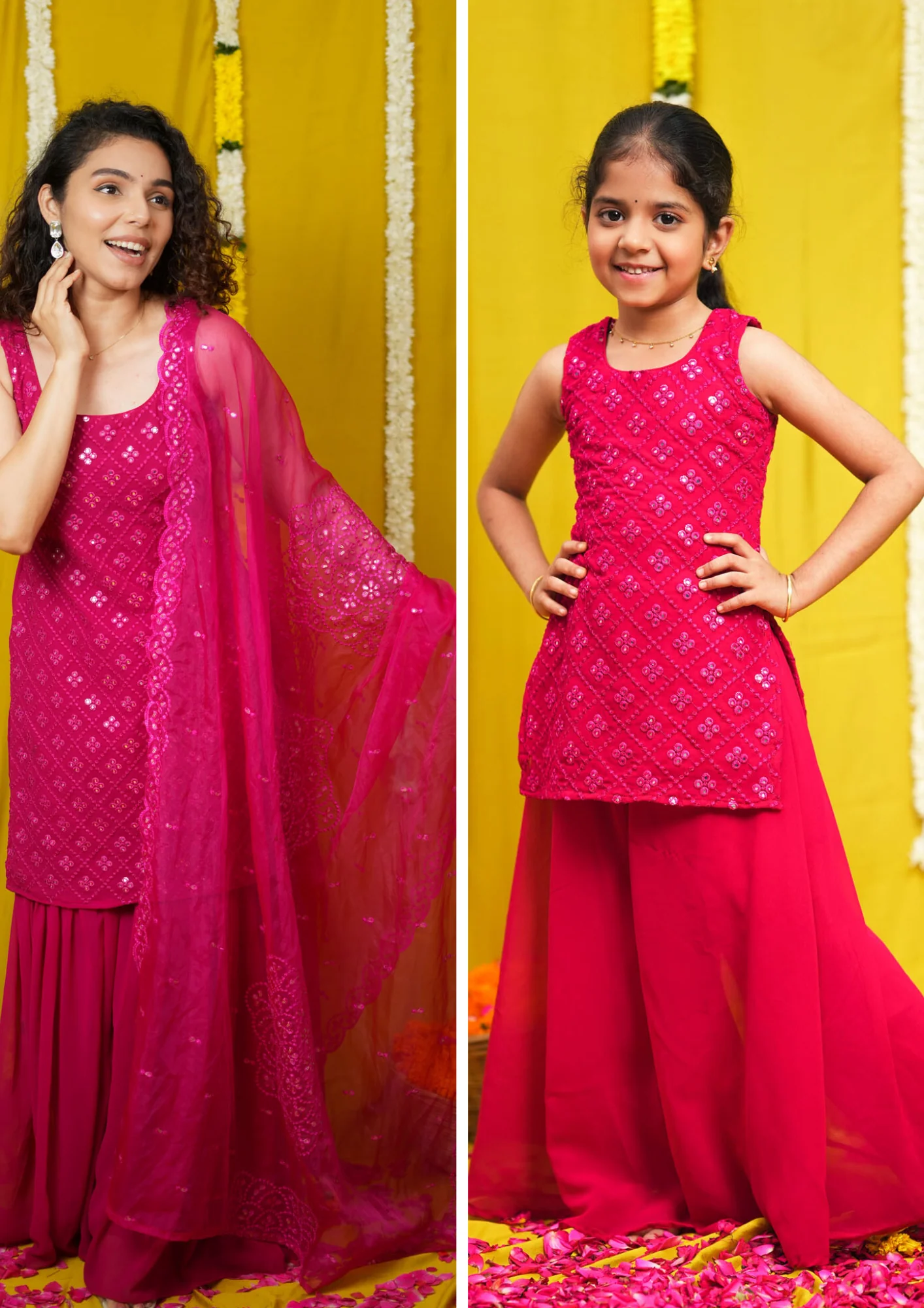 Isai Pink Mom & Me Set