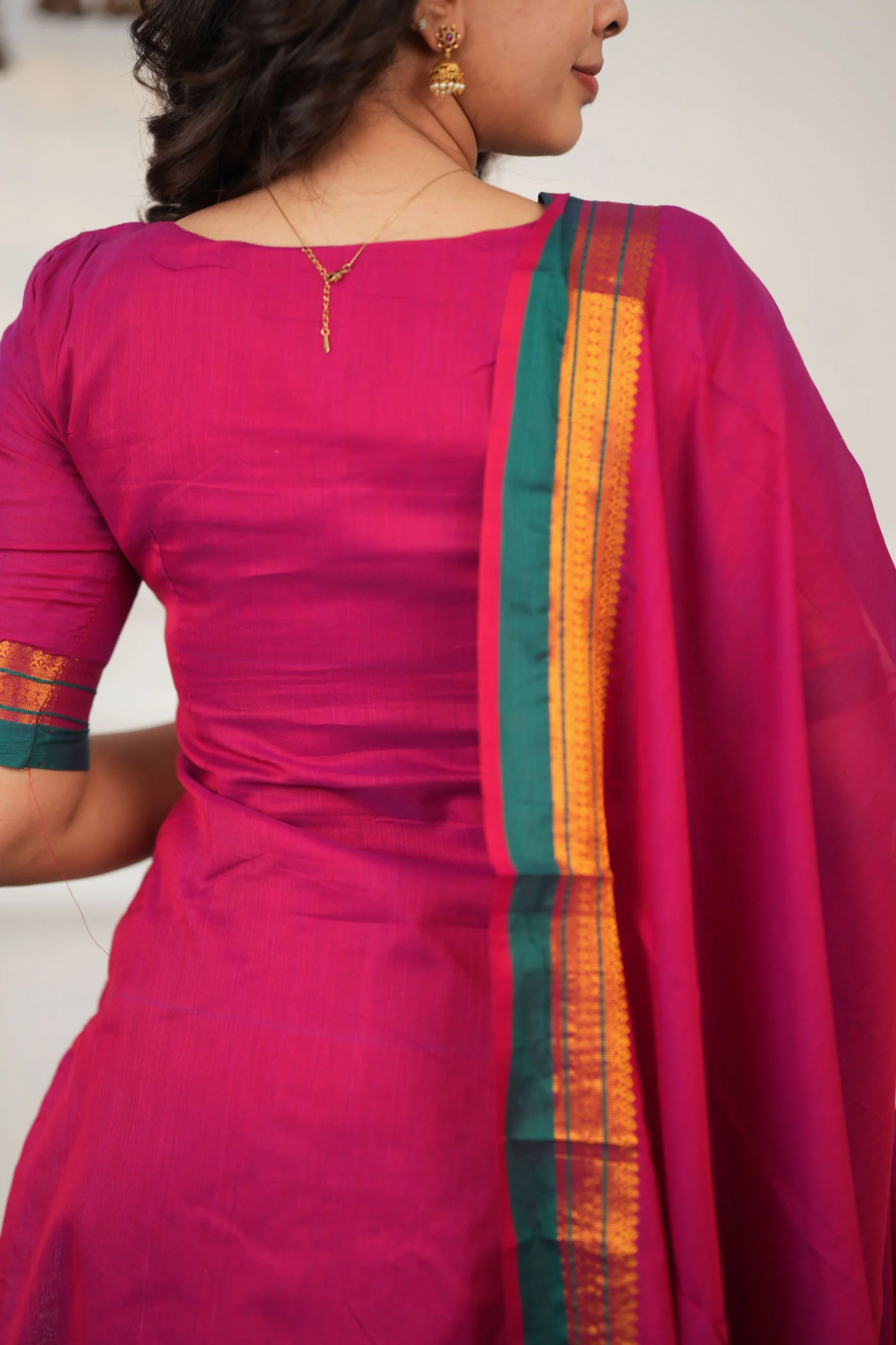 Jayanti Pink Kurti Set (Set of 3) - Image 11