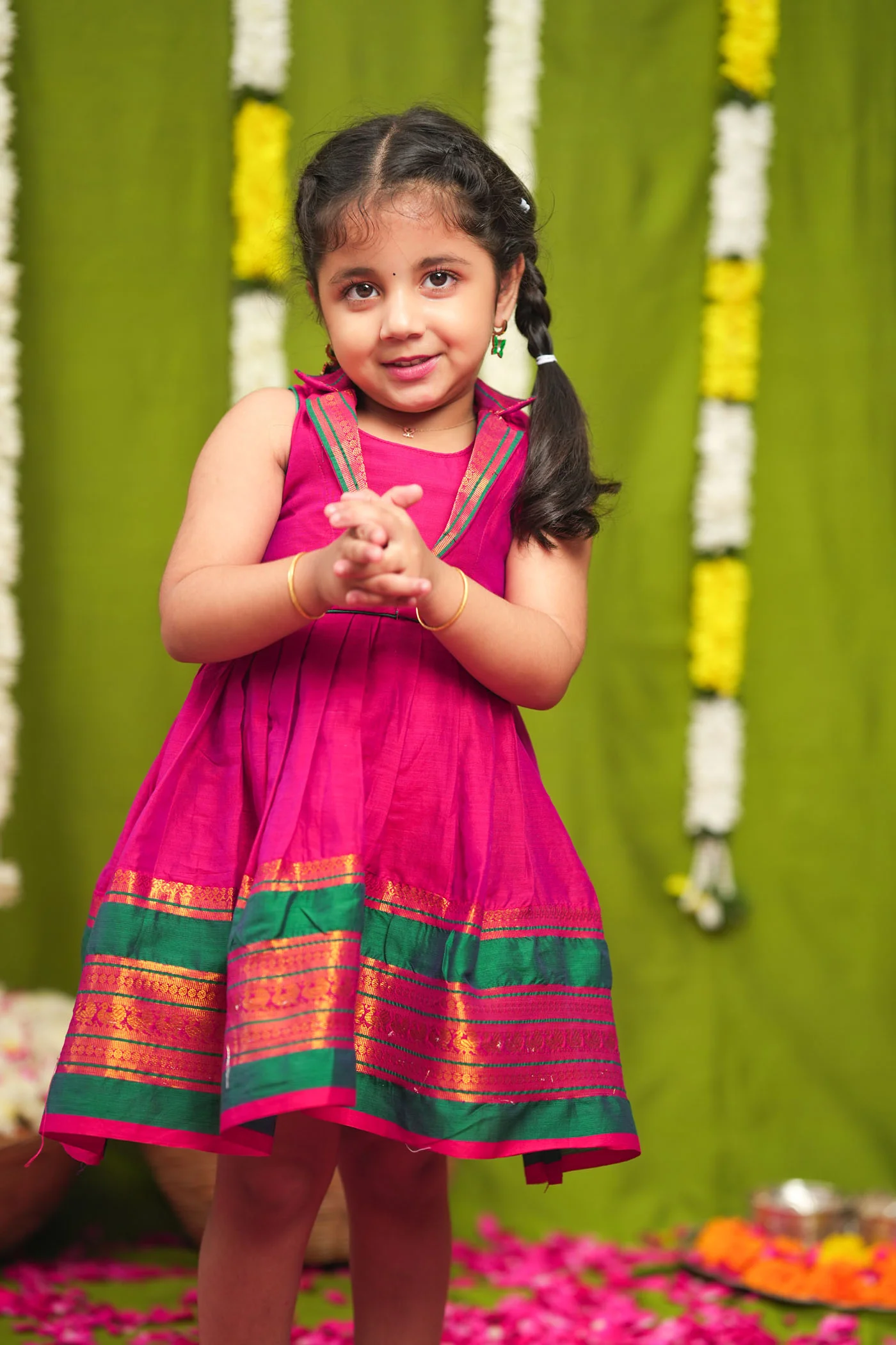 Jayanti Pink Frock Mini (Set of 2) - Image 6