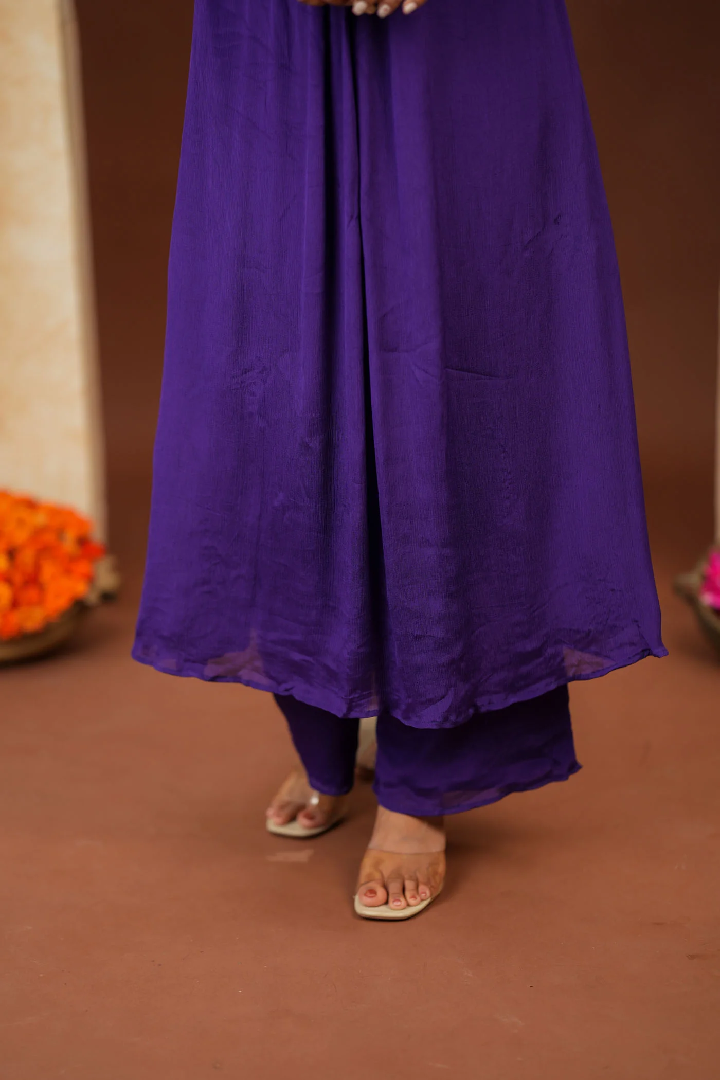 Kiara Purple Kurta Set (Set of 2) - Image 11
