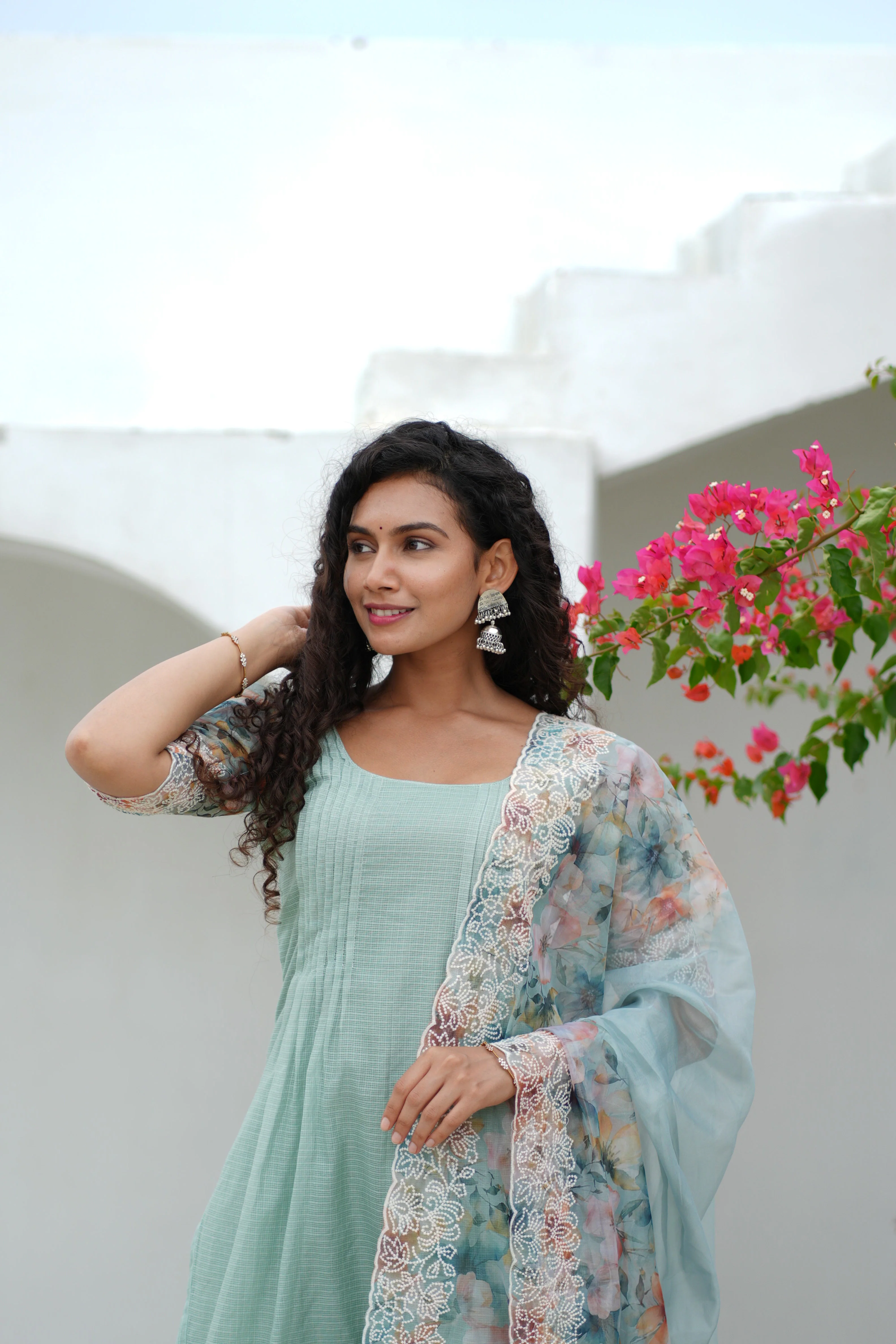 Krithi Mint Green - (Set of 2) - Image 13