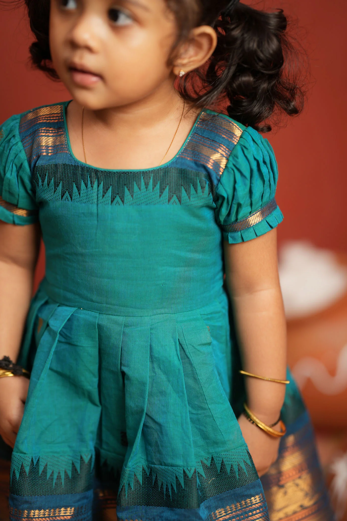 Madhuri blue frock mini - Image 5