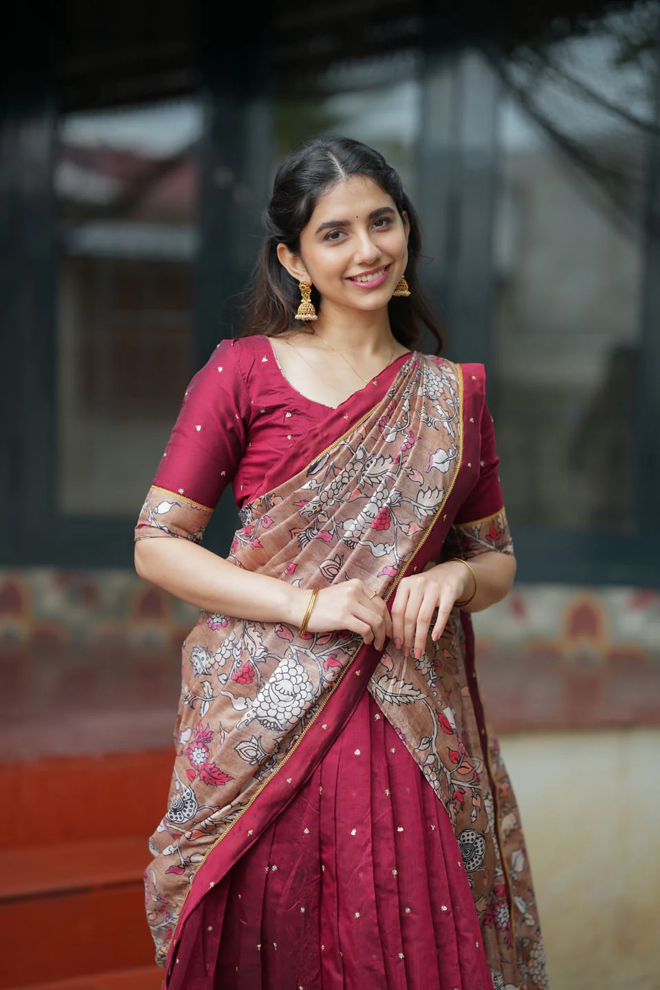 Manaswini Red Lehenga Set - Image 14