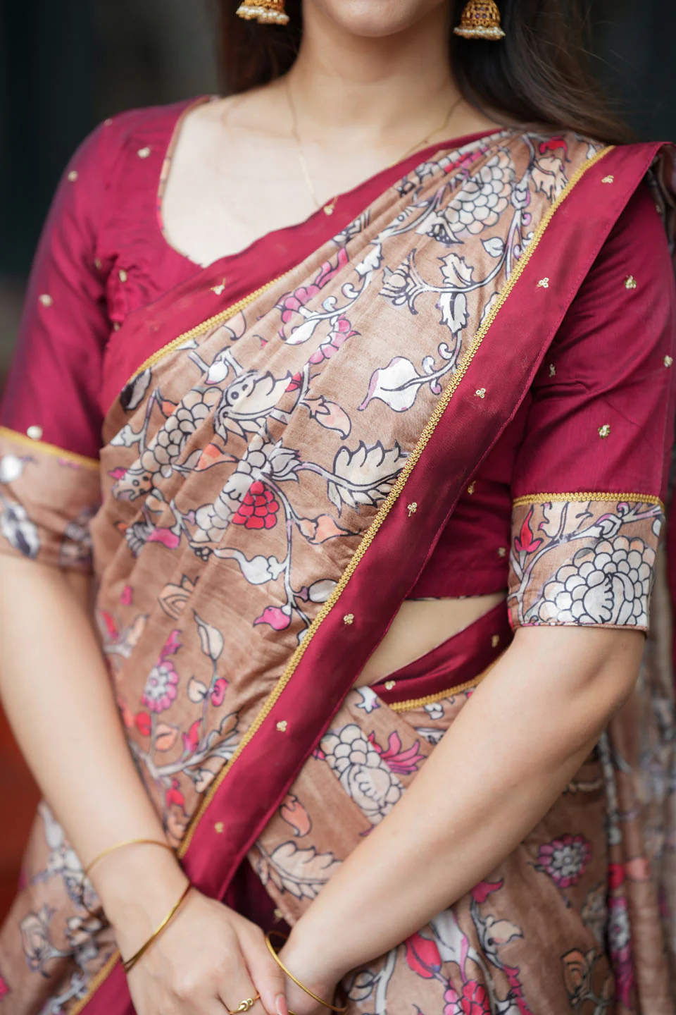 Manaswini Red Lehenga Set - Image 3