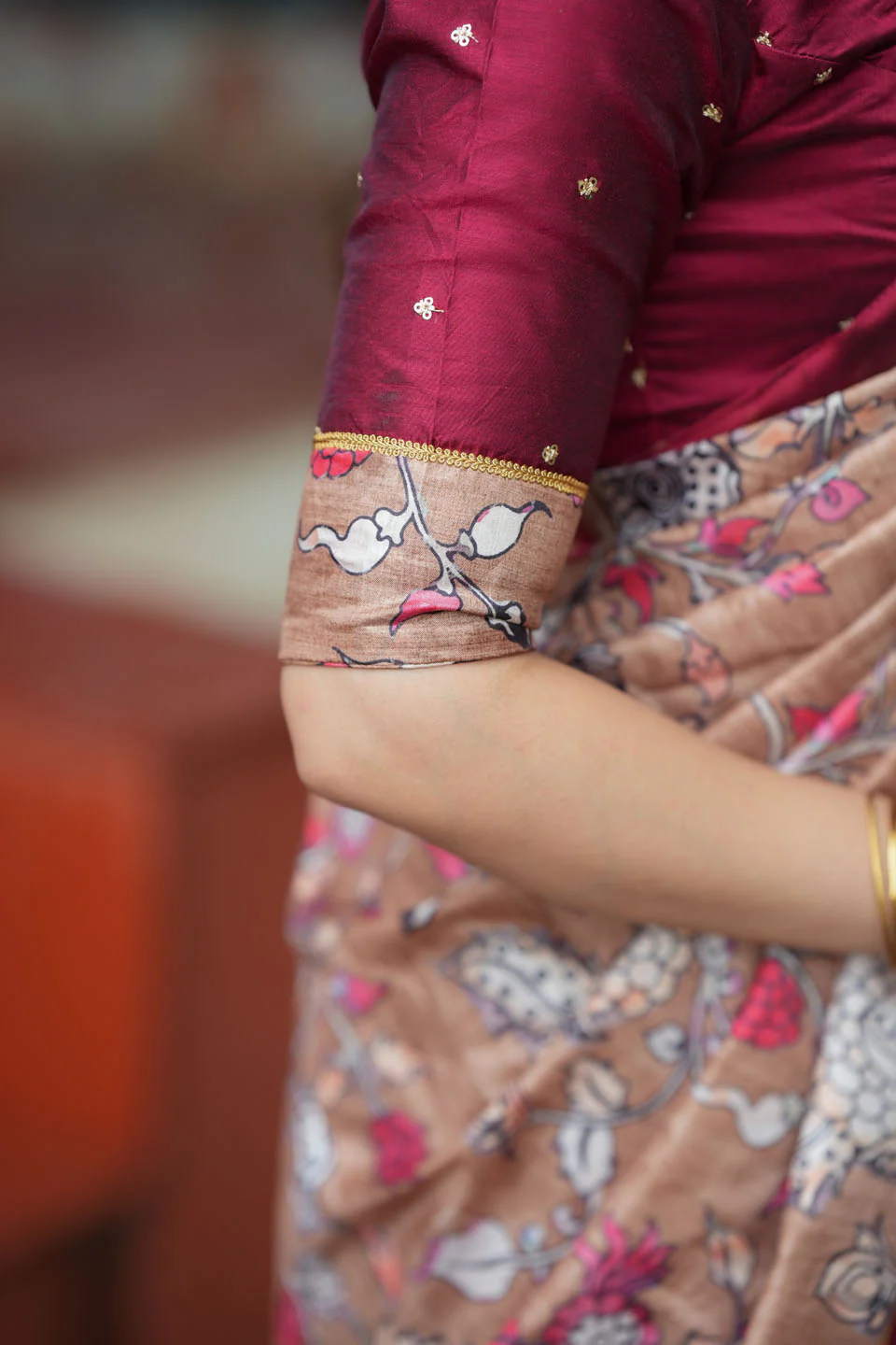 Manaswini Red Lehenga Set - Image 4
