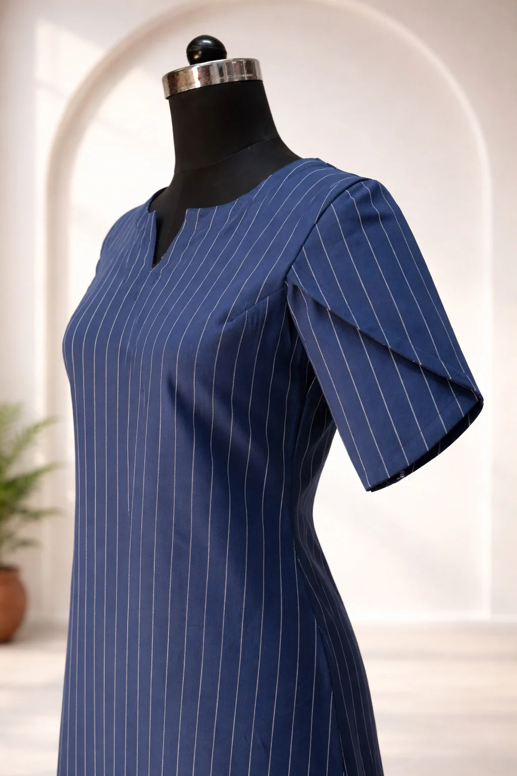 Myna Blue Kurti Set - Image 2