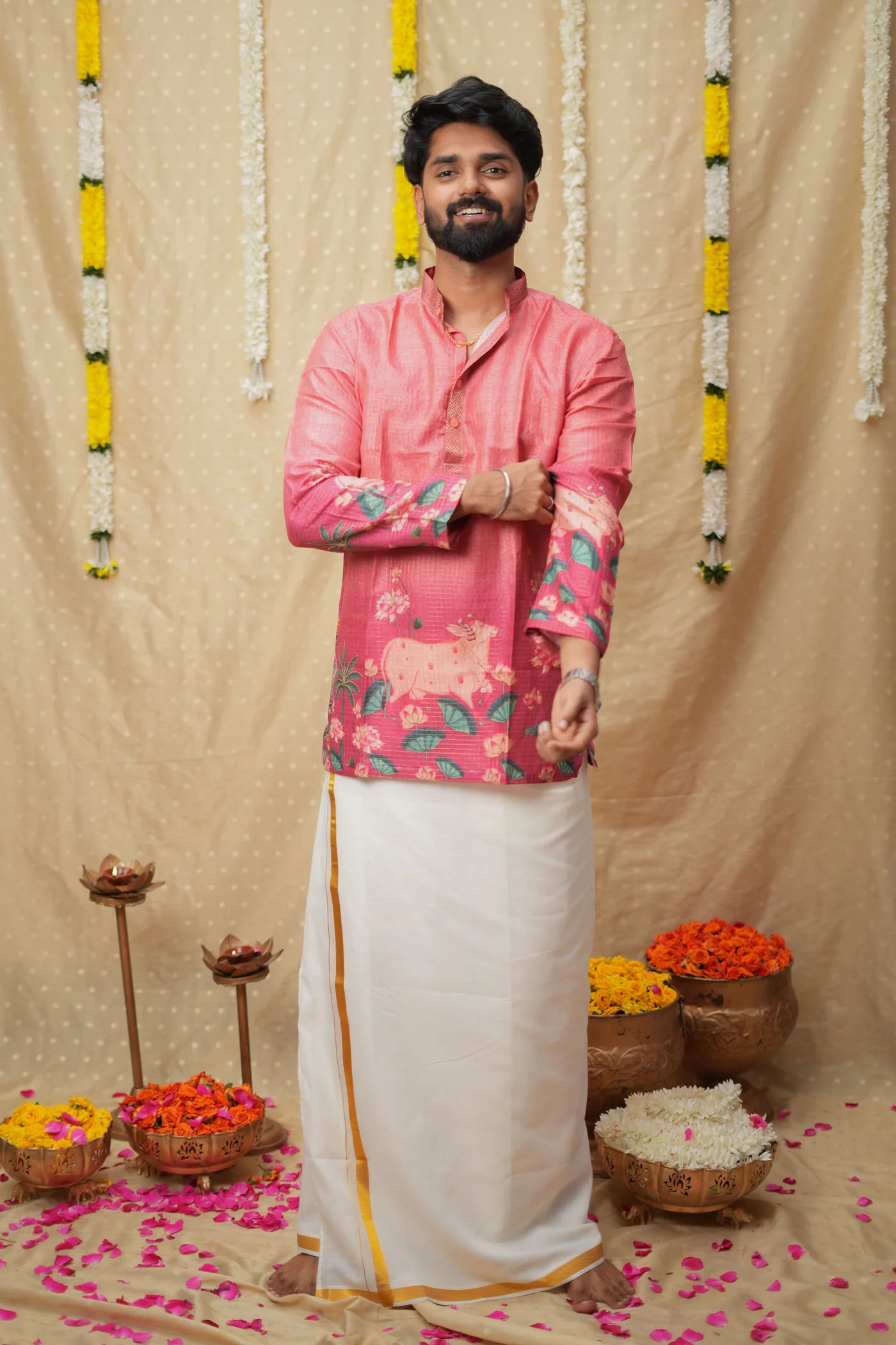 Nedunchezhian Pink Shirt (EK)