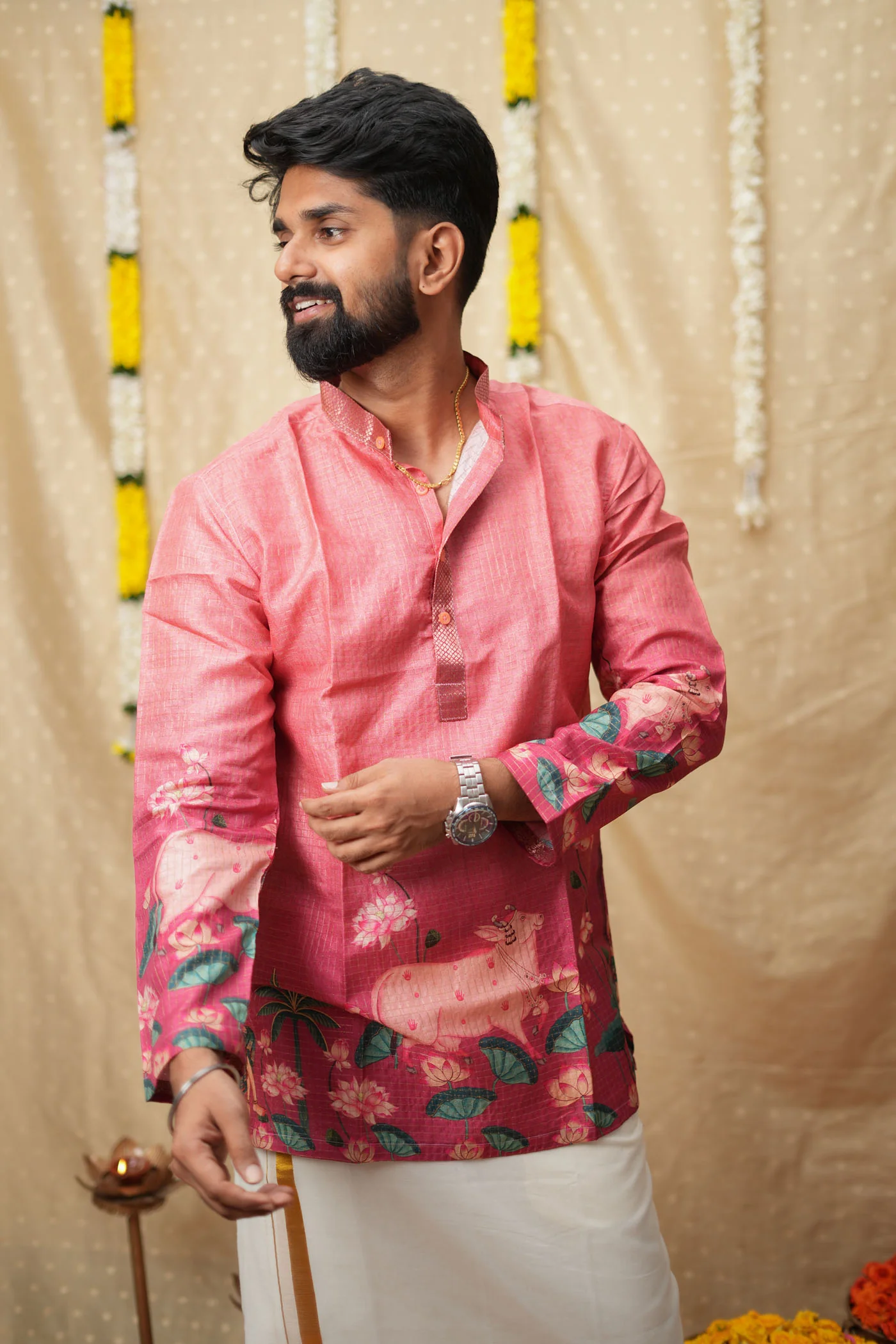 Nedunchezhian Pink Shirt (EK) - Image 5