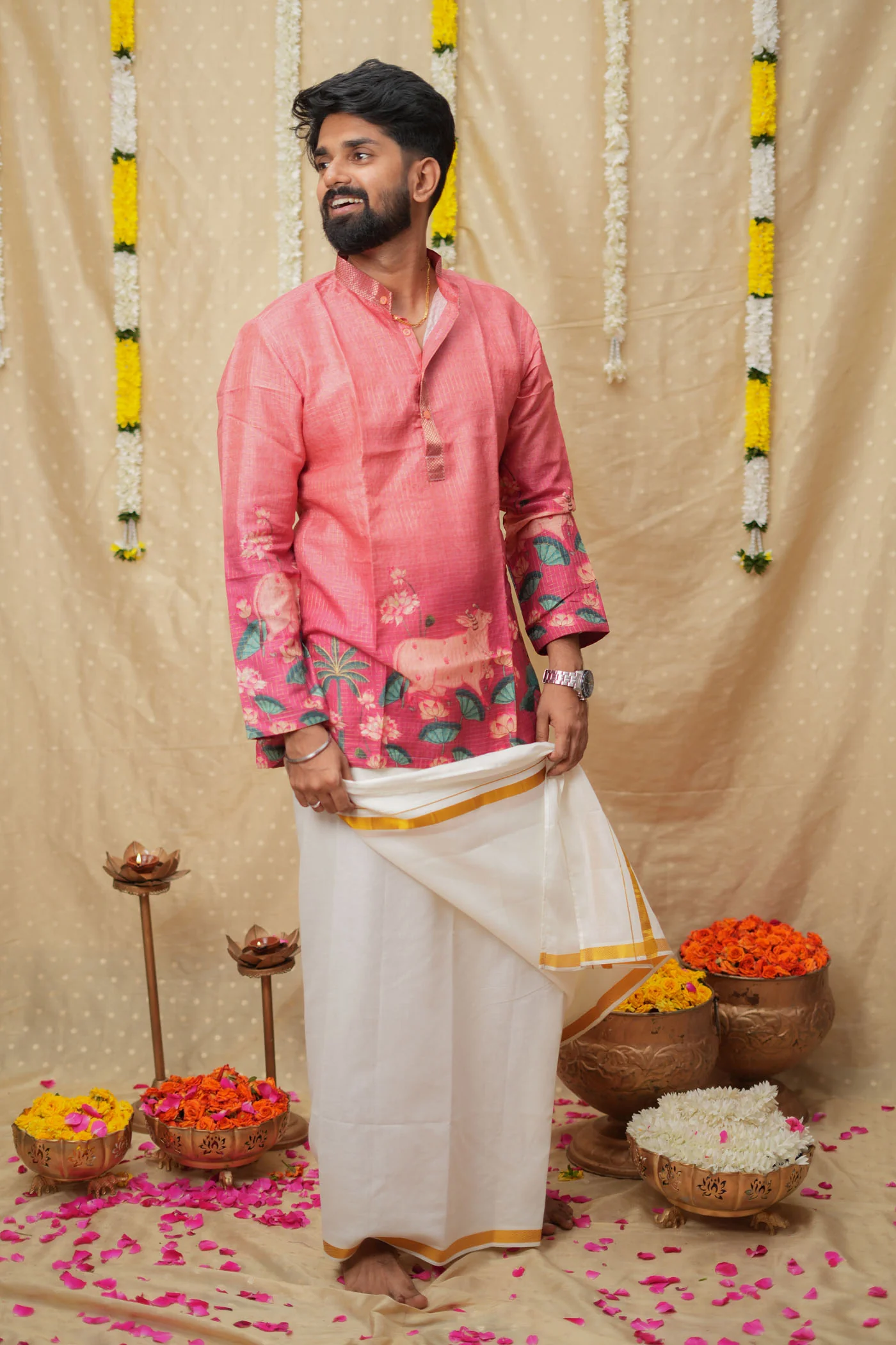Nedunchezhian Pink Shirt (EK) - Image 6