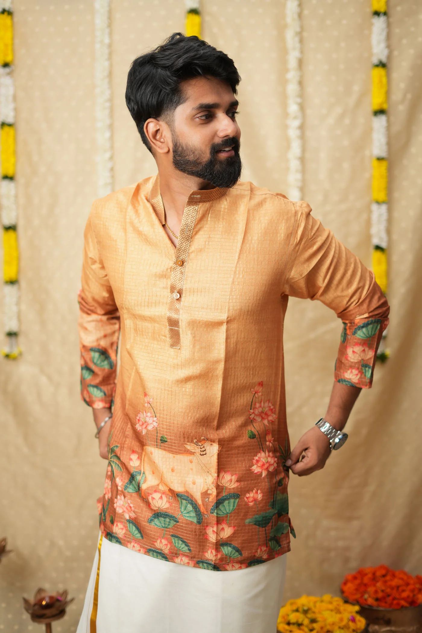 Nedunchezhian Yellow Shirt (EK) - Image 4