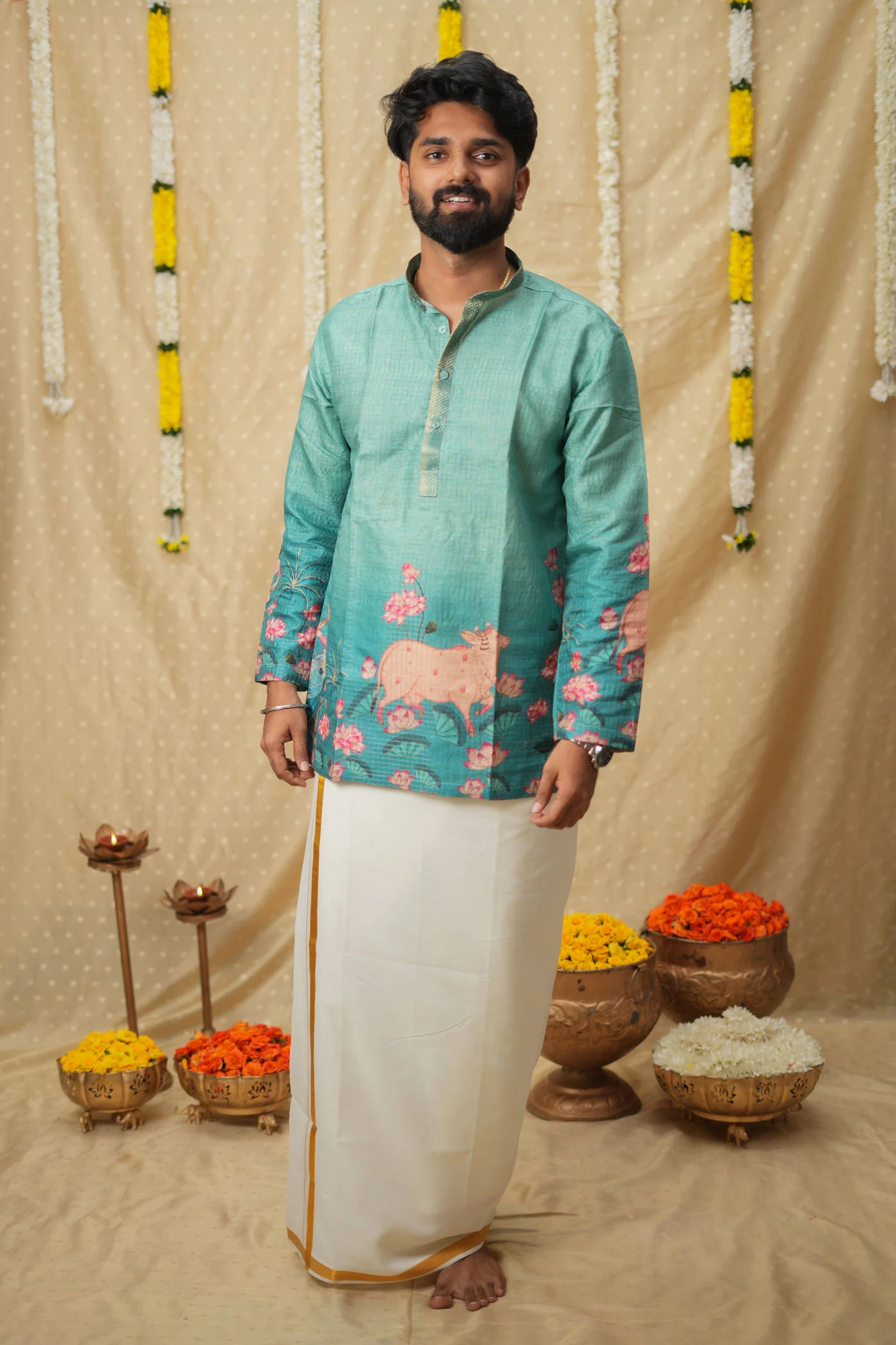 Nedunchezhian Blue Shirt (EK)