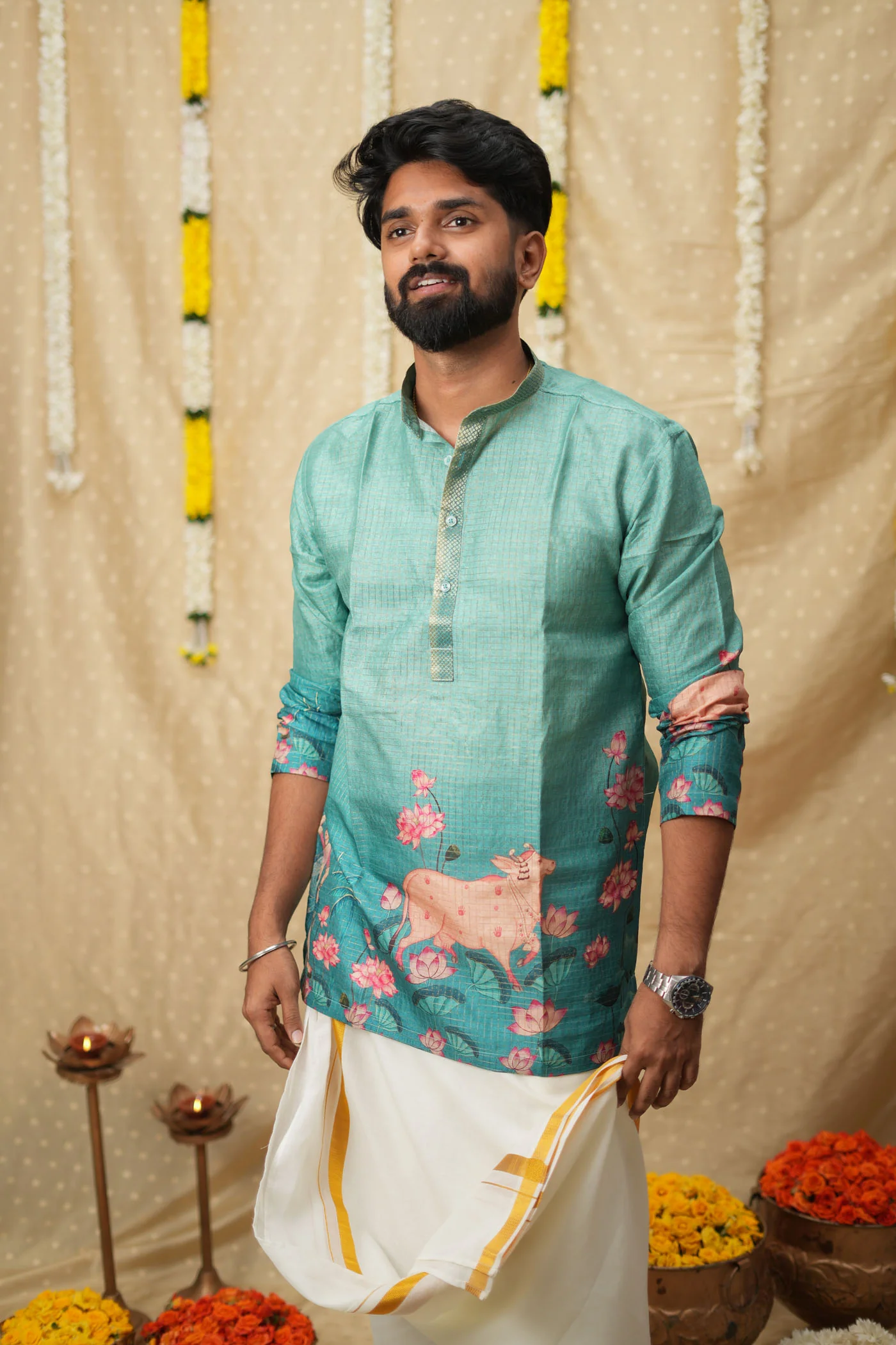 Nedunchezhian Blue Shirt (EK) - Image 4