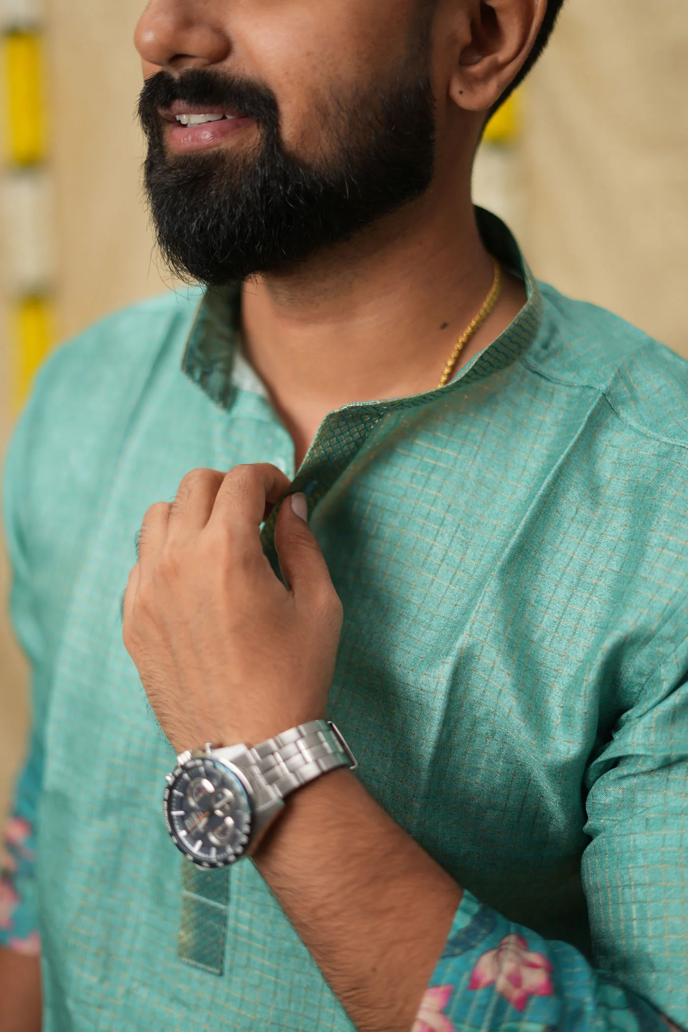 Nedunchezhian Blue Shirt (EK) - Image 6