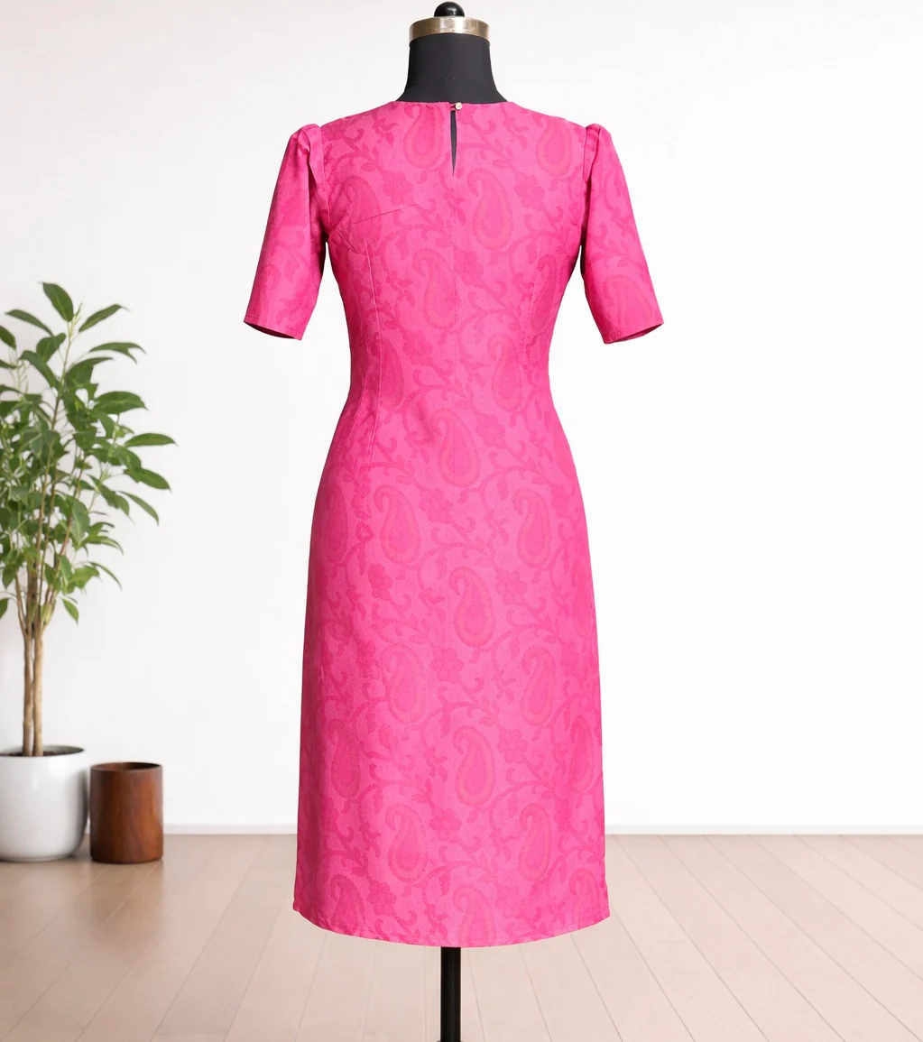 Nira Deep Pink Kurti - Image 4