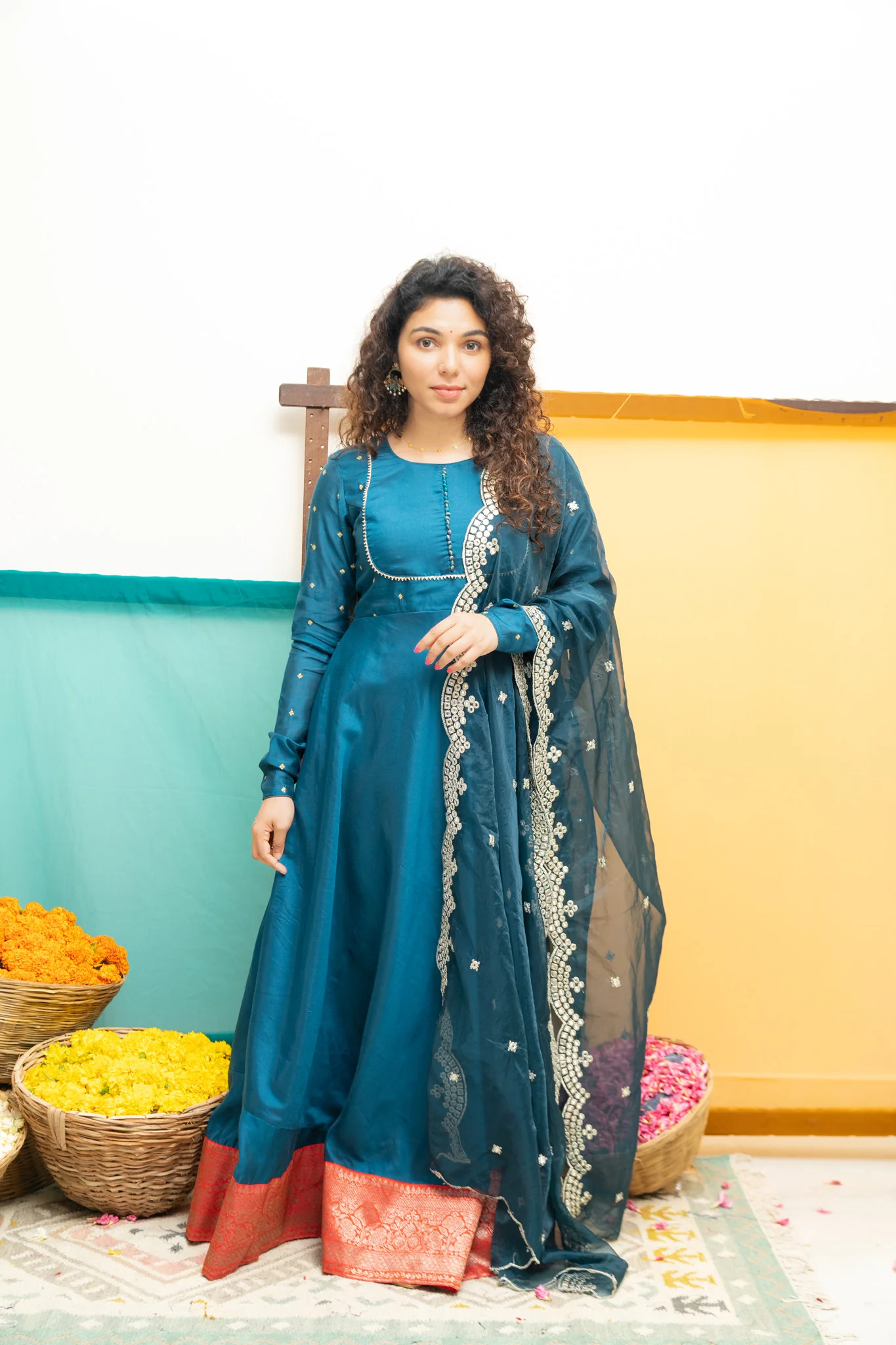 Nirainila Teal Blue Mom & Me - Image 10