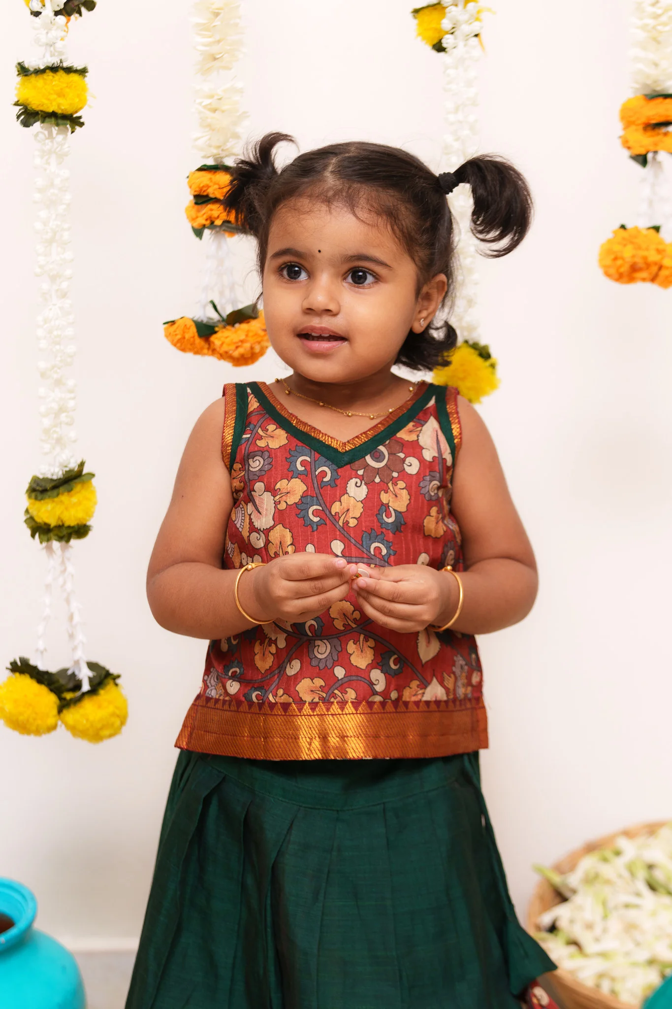 Prathana Maroon & Green Mini - Image 16