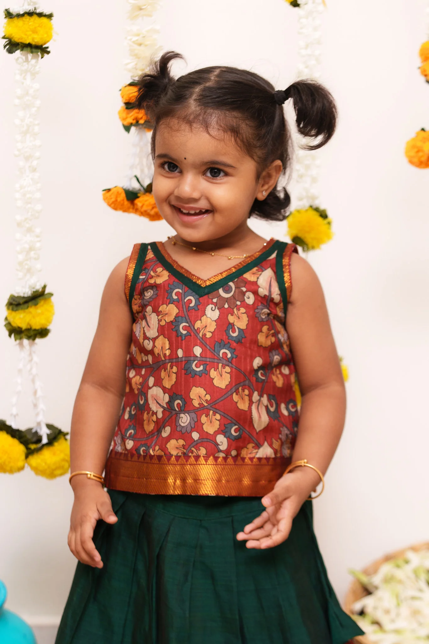 Prathana Maroon & Green Mini - Image 20