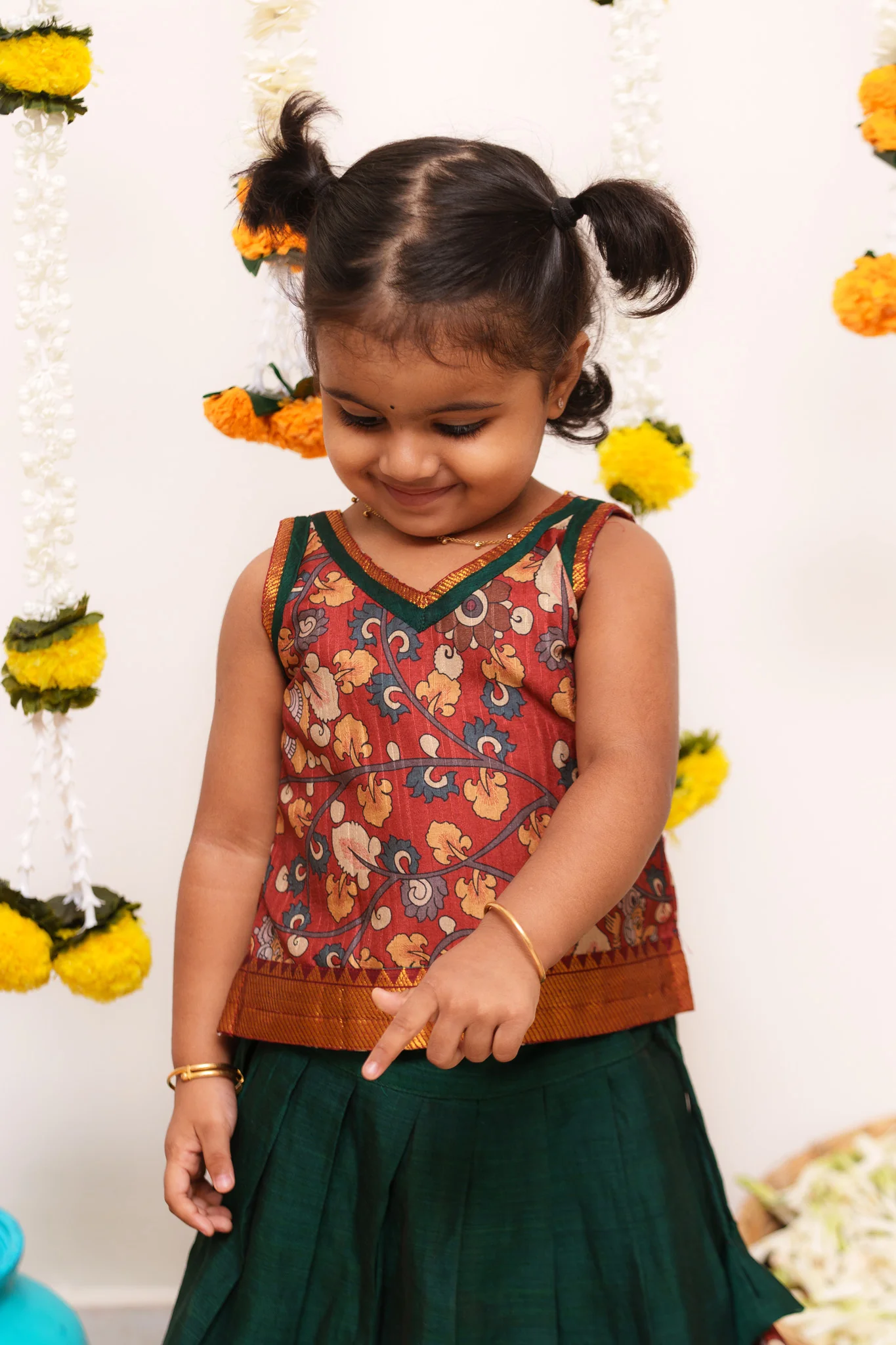 Prathana Maroon & Green Mini - Image 22