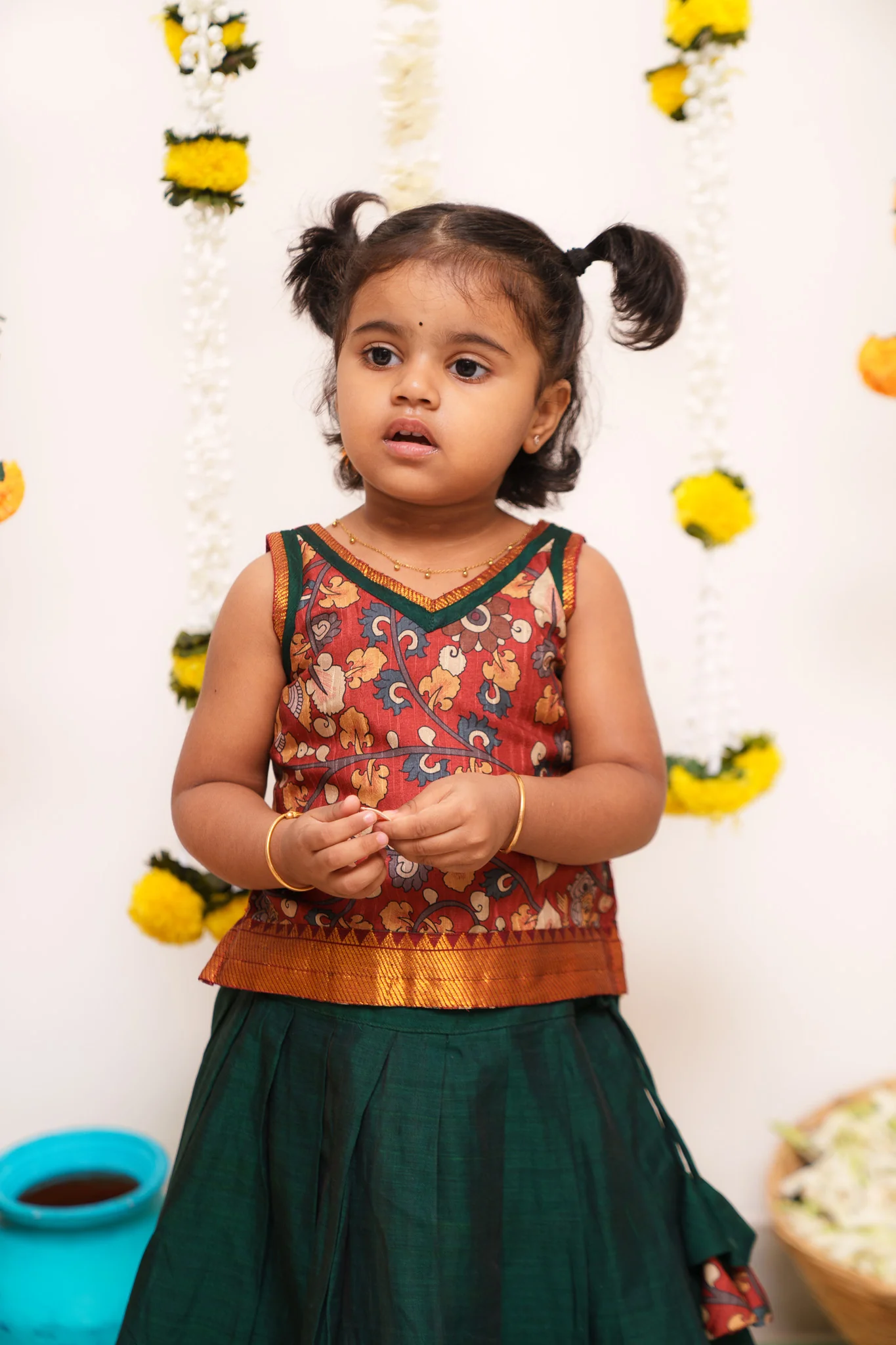Prathana Maroon & Green Mini - Image 3