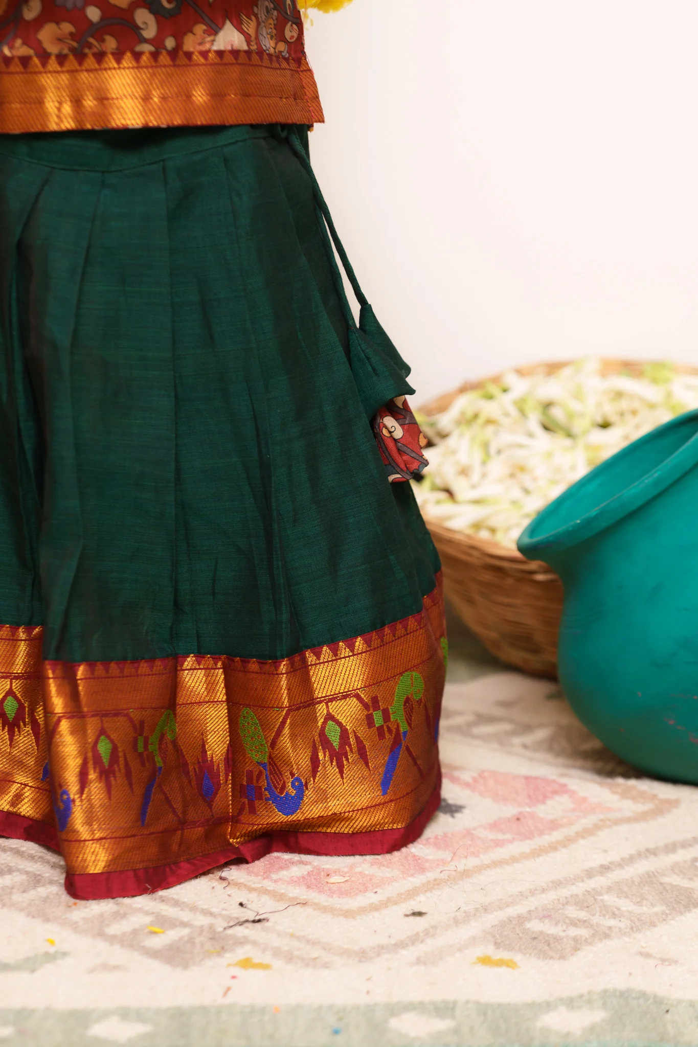 Prathana Maroon & Green Mini - Image 32