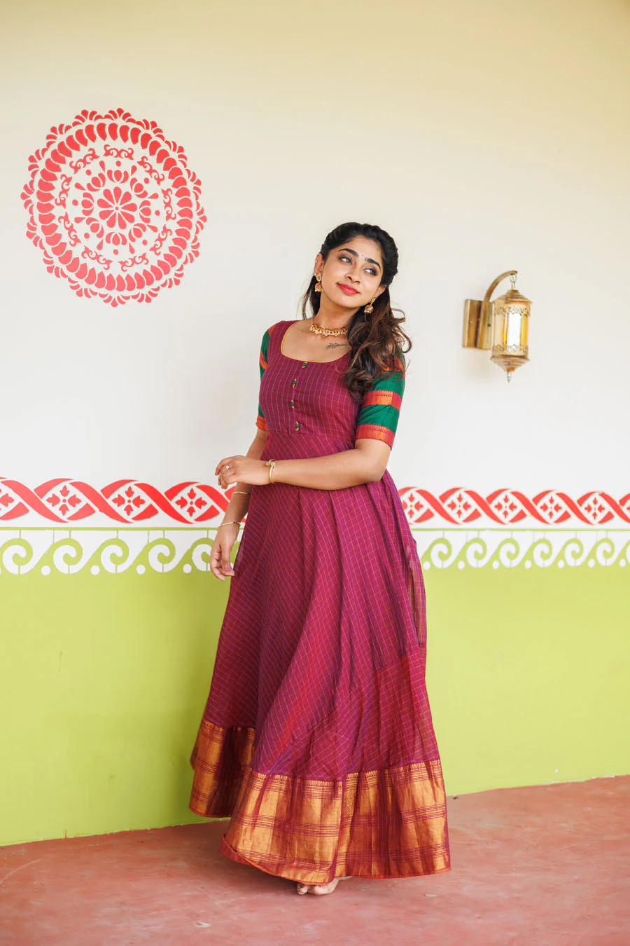 Sahana Magenta Mom & Me - Image 11