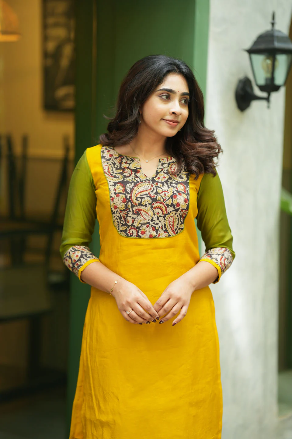 Samriddhi Yellow Kurti (Set of 2) - Image 13