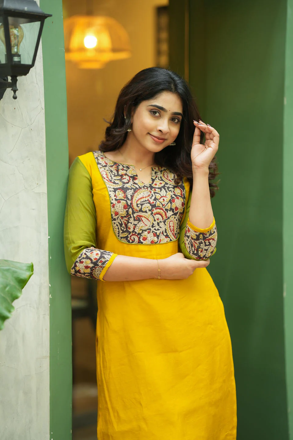 Samriddhi Yellow Kurti (Set of 2) - Image 16
