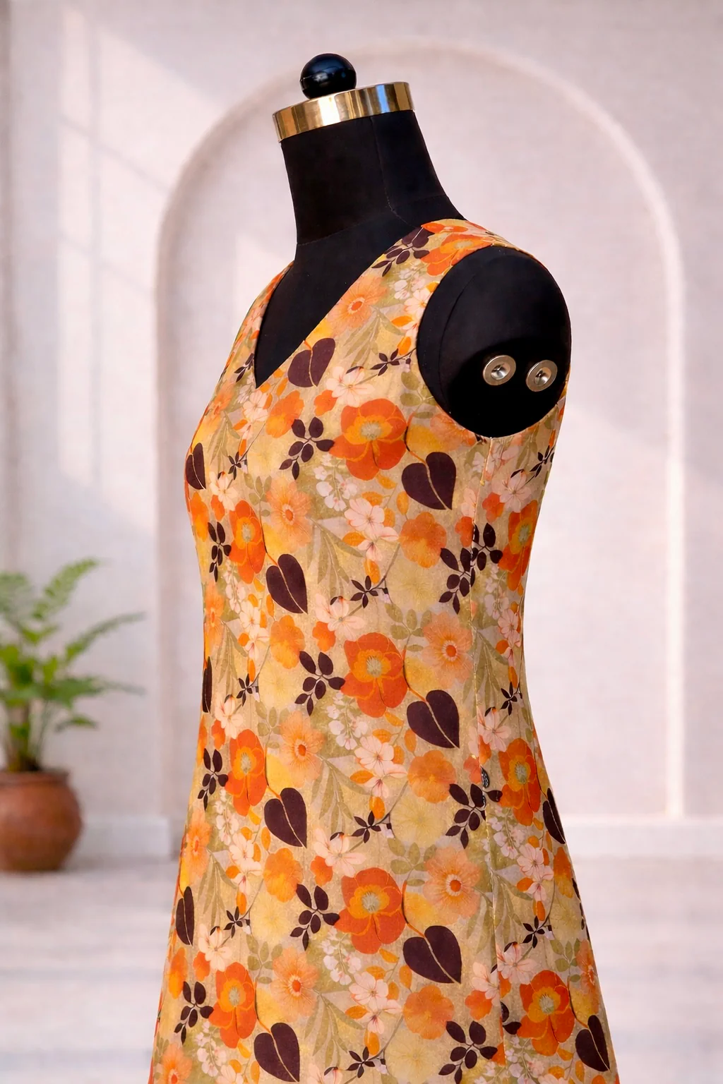 Sitara Orange Co ords Set - Image 4