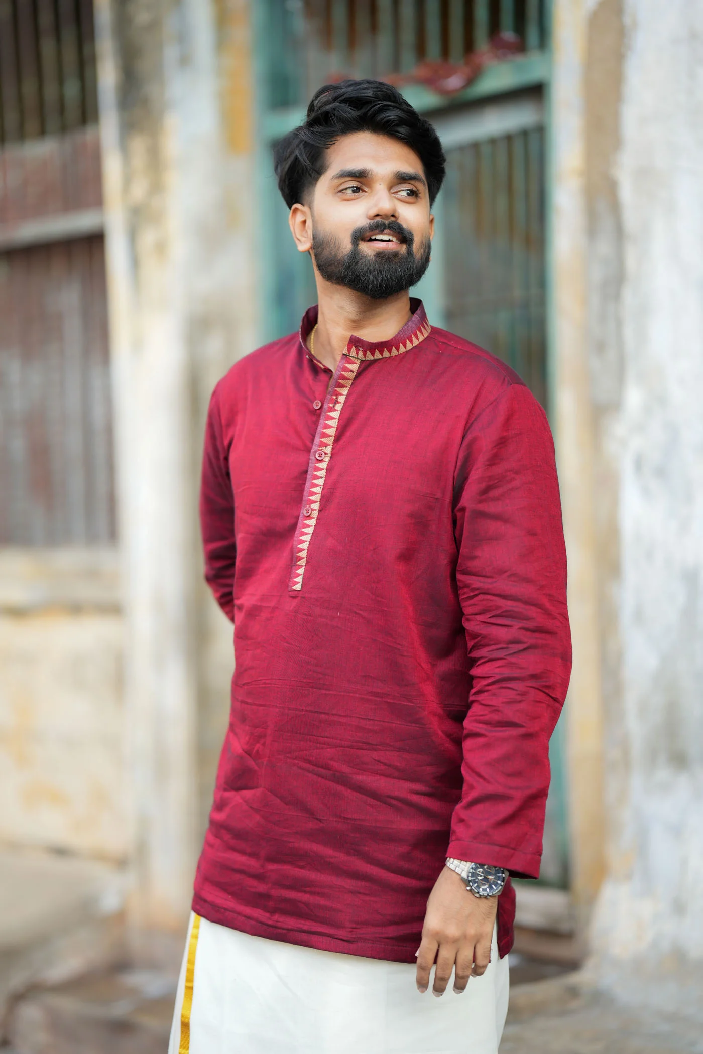 Veer Maroon Shirt (EK) - Image 12