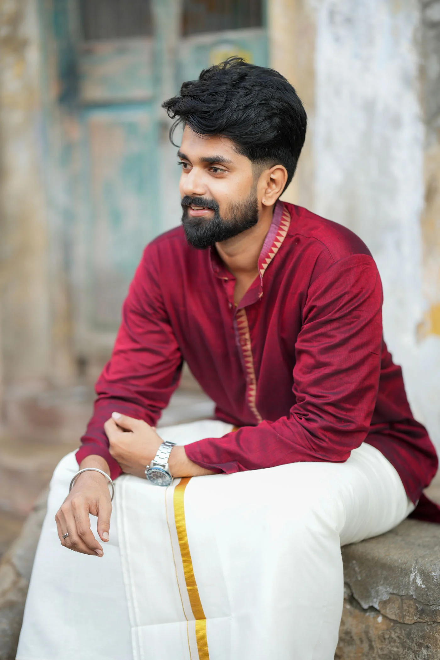 Veer Maroon Shirt (EK) - Image 3