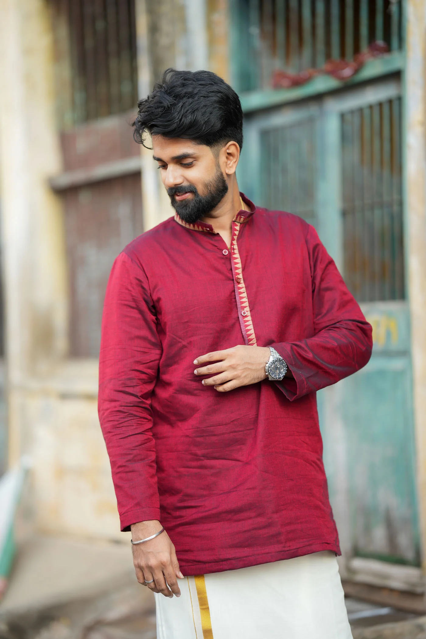 Veer Maroon Shirt (EK) - Image 4