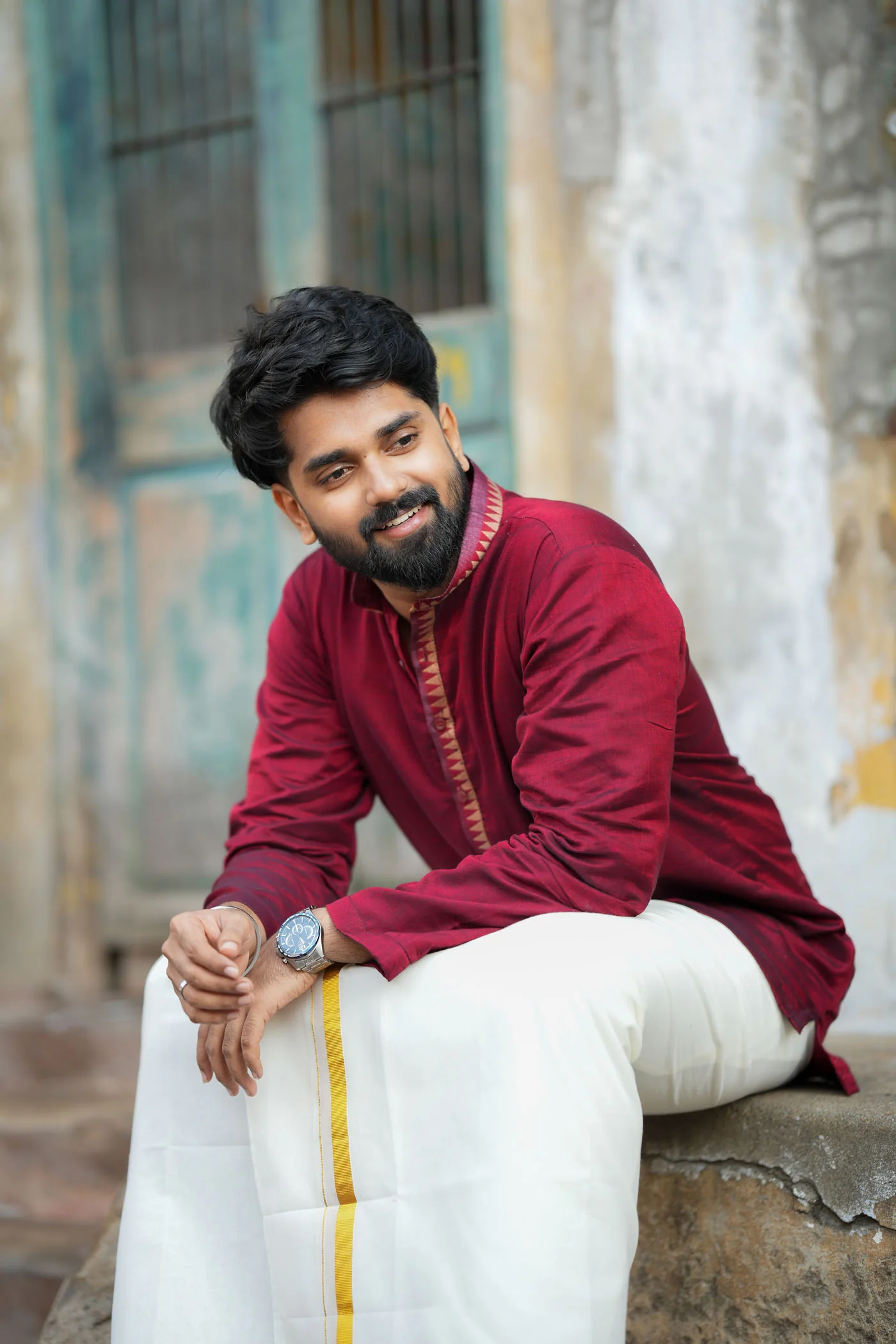 Veer Maroon Shirt (EK) - Image 6