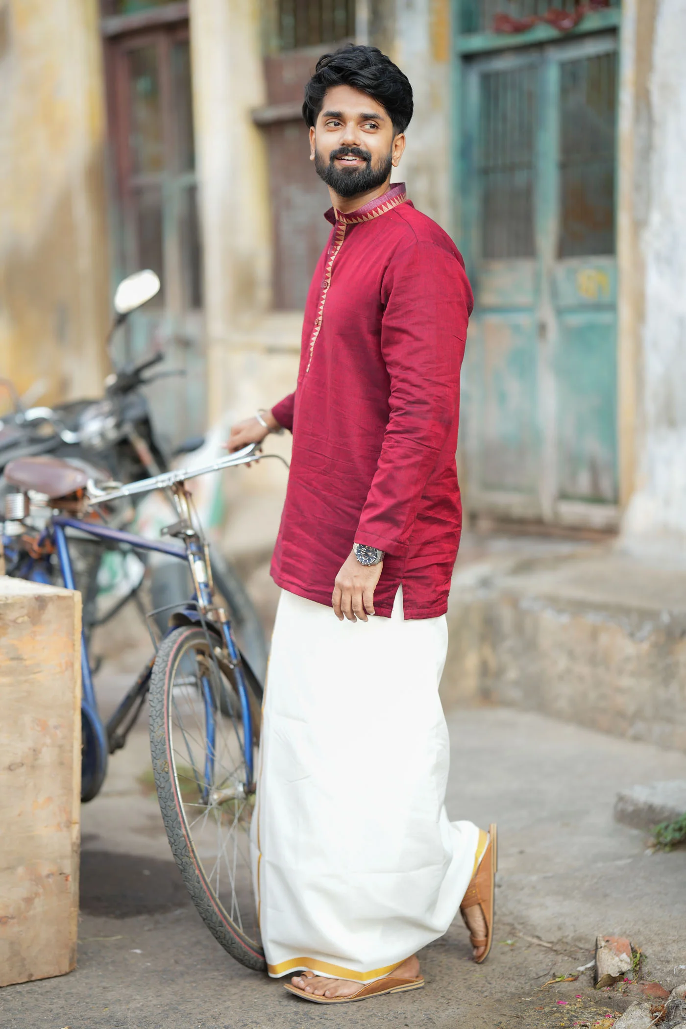 Veer Maroon Shirt (EK) - Image 9